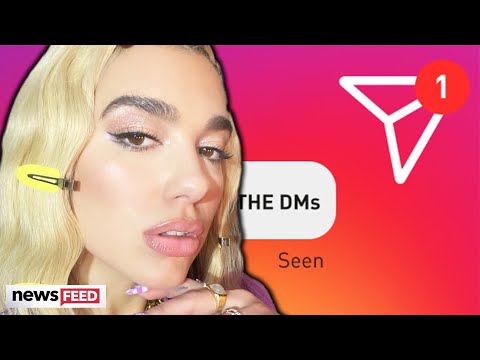 Dua Lipa Admits She Slid Into This Celebs' DMs!