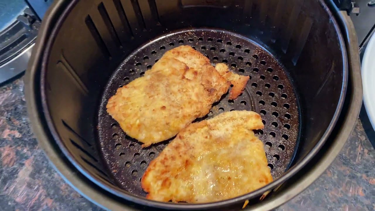 Air Fryer Almond Flour Breaded Chicken healthy LOW CARB! Satisfy your