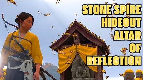 Stone Spire Hideout Altar Of Reflection Quest - Ghost of Yotei