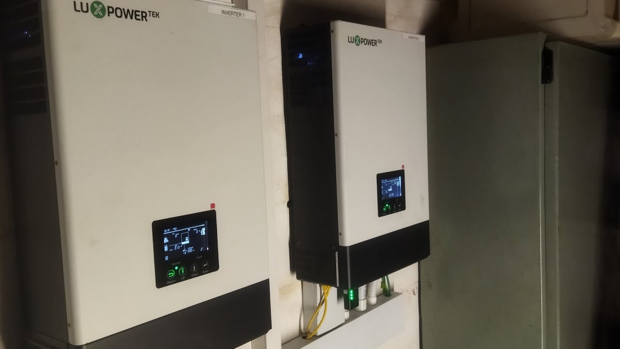 Lux power 5Kw SNA parallel set up with Generator input with pylontech
