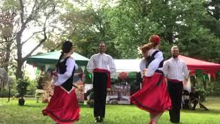 Italian tarantella,italian folk dance Resimi