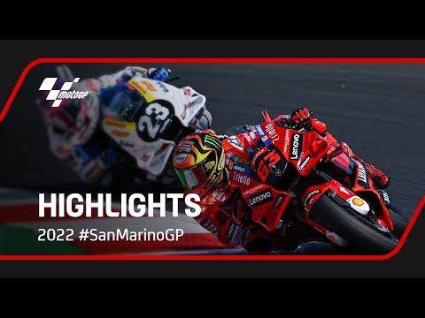 MotoGP™ Race Highlights 🏍️💨 | 2022 #SanMarino 🇸🇲