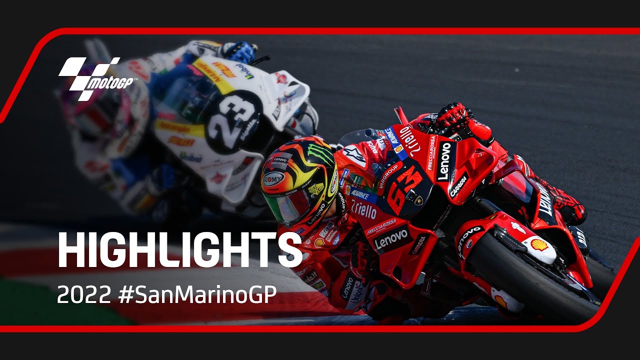 MotoGP™ Race Highlights 🏍️💨 2022 #SanMarino 🇸🇲