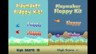 Double Source Code Floppy Bird Unity3D screenshot 4