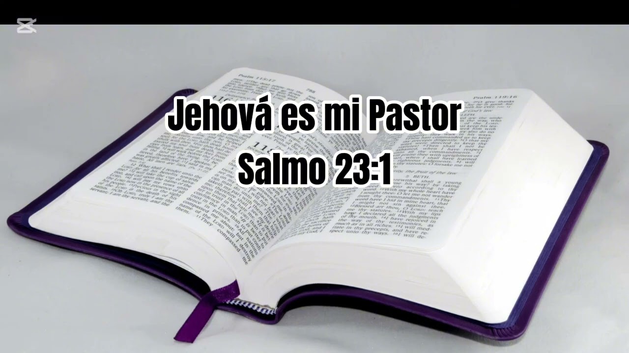 Jehová es mi Pastor, Salmo 23:1