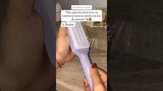 ESCOVA MÁGICA RETRÁTIL| Achei a escova perfeita para seus cabelos| #shopee #achadinhos #cabelos