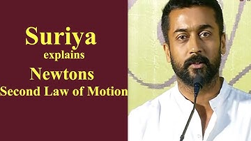 Newtons second laws of Motion explained in Tamil | Newton law in Tamil