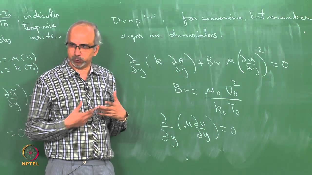 Mod-01 Lec-16 Pulsatile flow: Perturbation solution for Rw  1