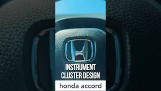 Honda Accord Hidden Gauge Design #hondacars #hondaaccord #hondatech #hondaaccord2026 #hondausa