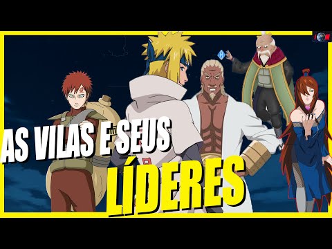 CONHEÇA TODAS AS VILAS OCULTAS E PAÍSES EM NARUTO E BORUTO! 