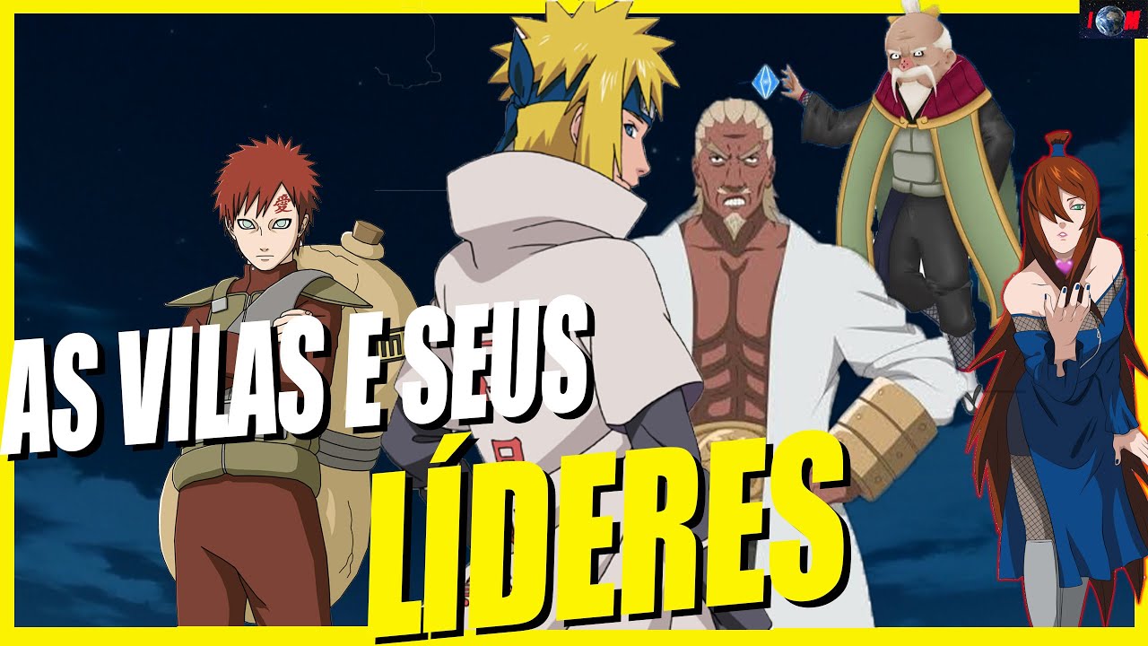 Conheça agora todas as Vilas e Países de Naruto e Boruto! – DivertidoAnime
