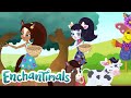 Прыжки в жатву! 🎵🌻 ❤️Enchantimals Россия ❤️ Урожайные поля 0+