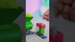Mini diy tractor making grape juice machine science project video | #diy #youtubeshorts