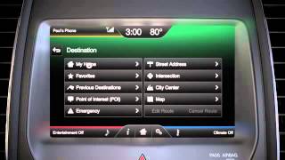 SYNC® with MyFord Touch® Navigation - Setting MyHome