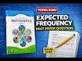 9TH 11.3|NBF|EXPECTED FREQUENCY FBISE STYLE QUESTION|#nbfmathsclass9 #fbisemathematics #9thclass
