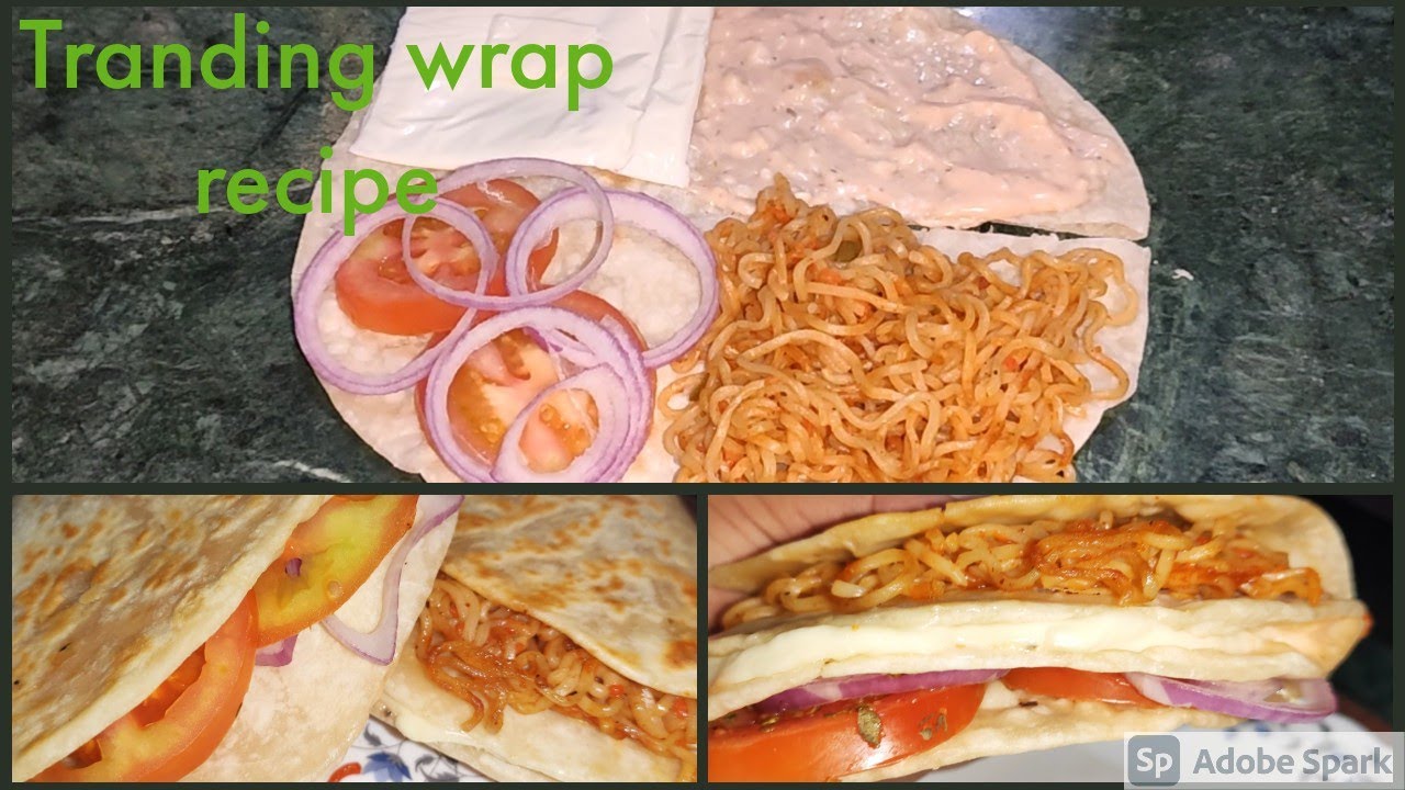 viral Tortilla wrap recipe tranding tortilla wrapveg wrap recipe