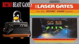Laser Gates : Atari 2600 ( Game Play )
