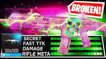 FULL AUTO MARKSMAN RIFLE 😍 #1 MCW 6.8 CLASS SETUP in MW3! (Best MCW 6.8 Loadout MW3 Conversion Build