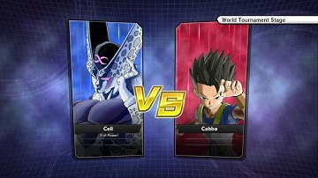 Dragon Ball Xenoverse 2 CPU vs CPU Tournament Battle #5 | Cell (Full Power) Supervillain vs Cabba