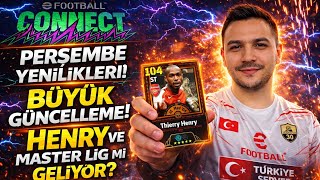 🔴BÜYÜK GÜNCELLEME GELDİ! MASTER LİG - TÜRKİYE SERVER - HENRY GELİR Mİ? | eFootball 2026 #eFootball