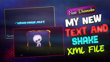 My New Text & Shake XML Dhamaka No 1 💥 | New Viral Preset 2025 | Alight Motion | Razin Editz 