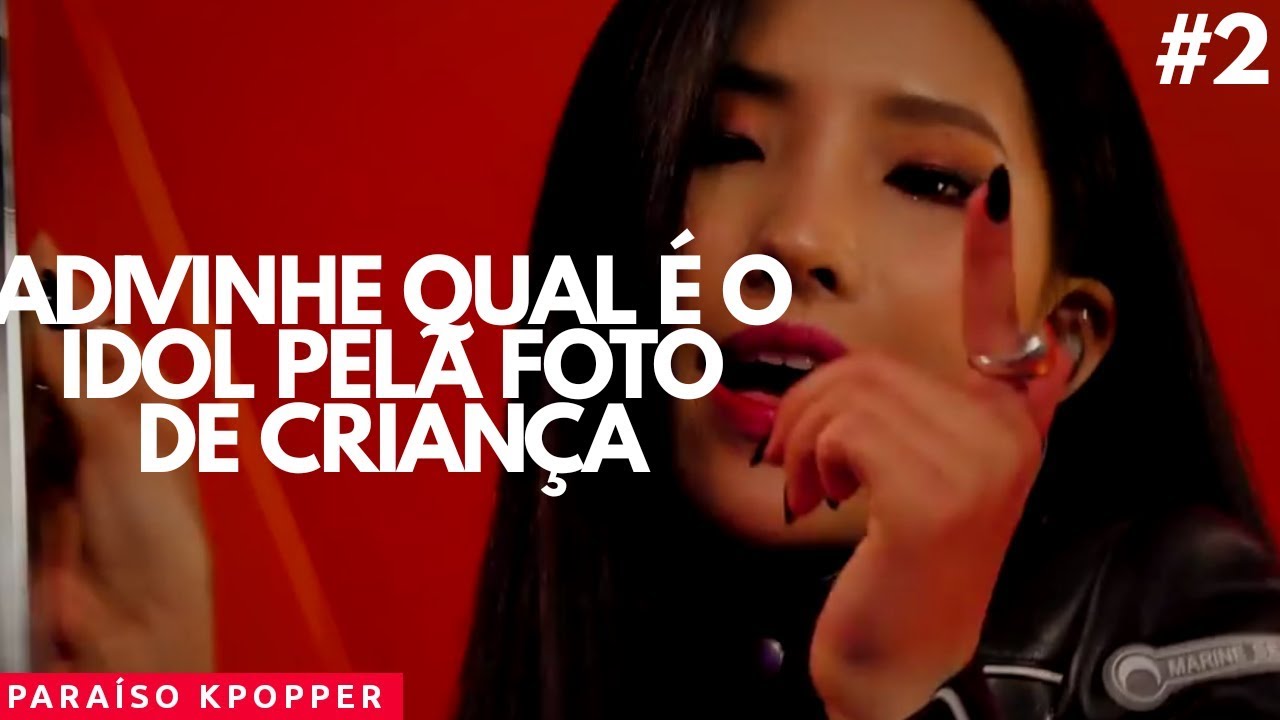 ADIVINHE QUAL É O IDOL PELA FOTO DE CRIANÇA |KPOP