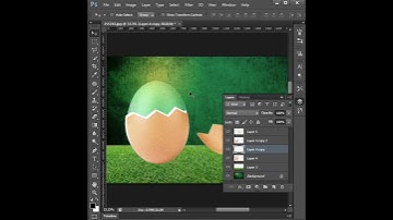 Make Egg Crack Effects #photoshop_tips_and_tricks #photomanipulation #adobephotoshop