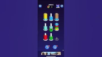 ASMR Nut Sort Game – Satisfying Sorting Challenge #satisfying #asmr #shorts