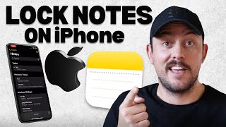 How to Lock Notes on iPhone (Secure Apple Notes with Face ID or Passcode) screenshot 1