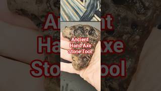 Ancient Hand Axe Stone Tool #rockart #rockhounding #paleontology #paleolithic #mesoamerican #art