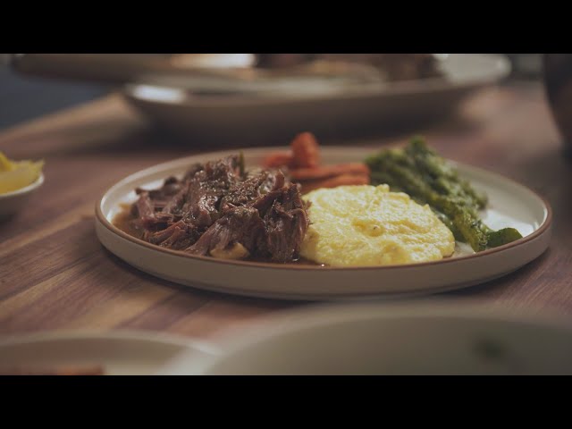 Water Buffalo Chuckroast and Polenta | Emeril Lagasse