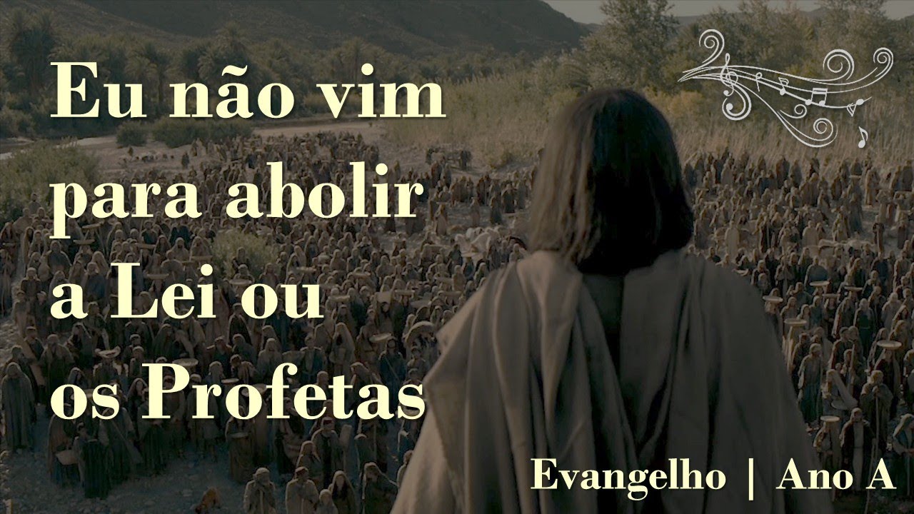 EU NÃO VIM PARA ABOLIR A LEI | Comunhão | 6º Domingo do Tempo Comum ...