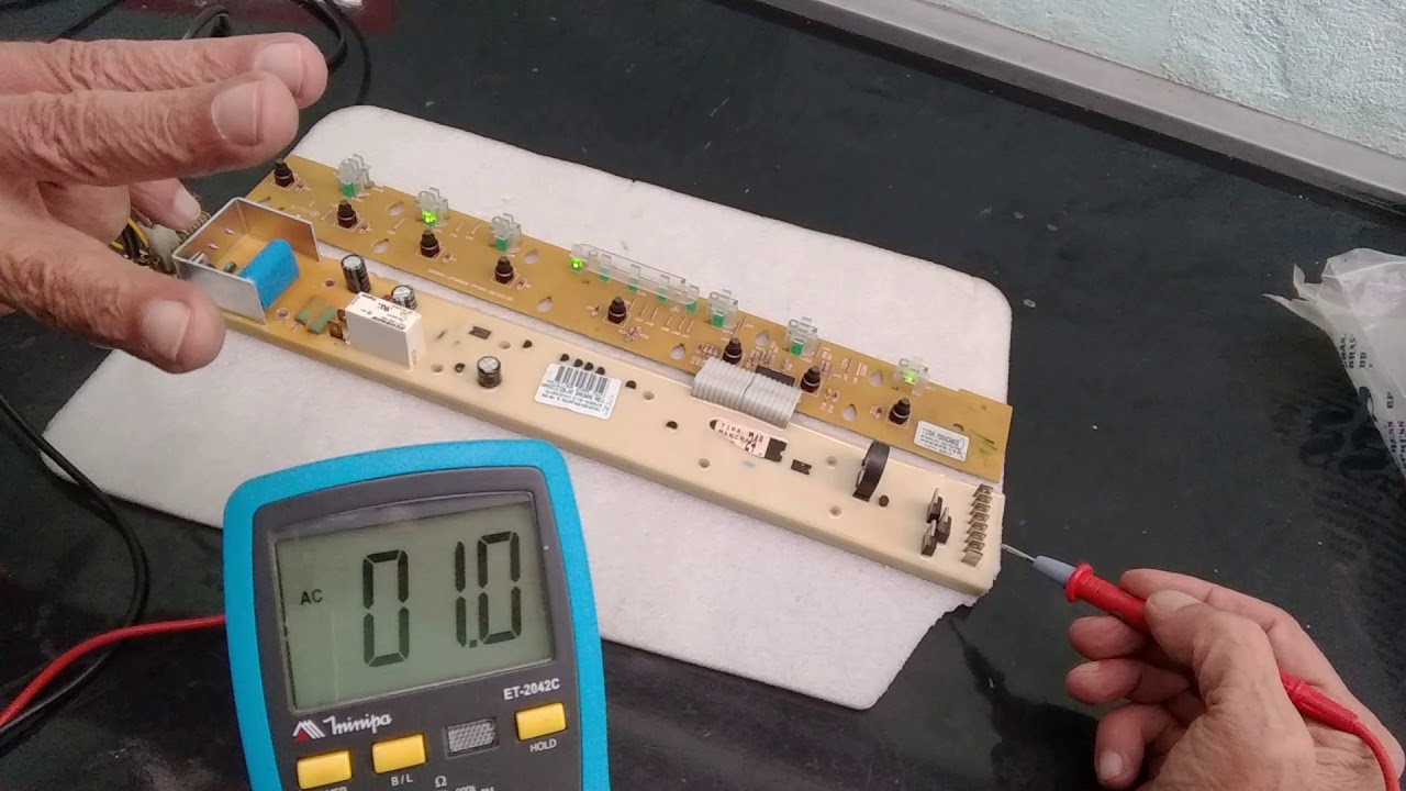 Placa Brastemp tira manchas teste[ j f ]