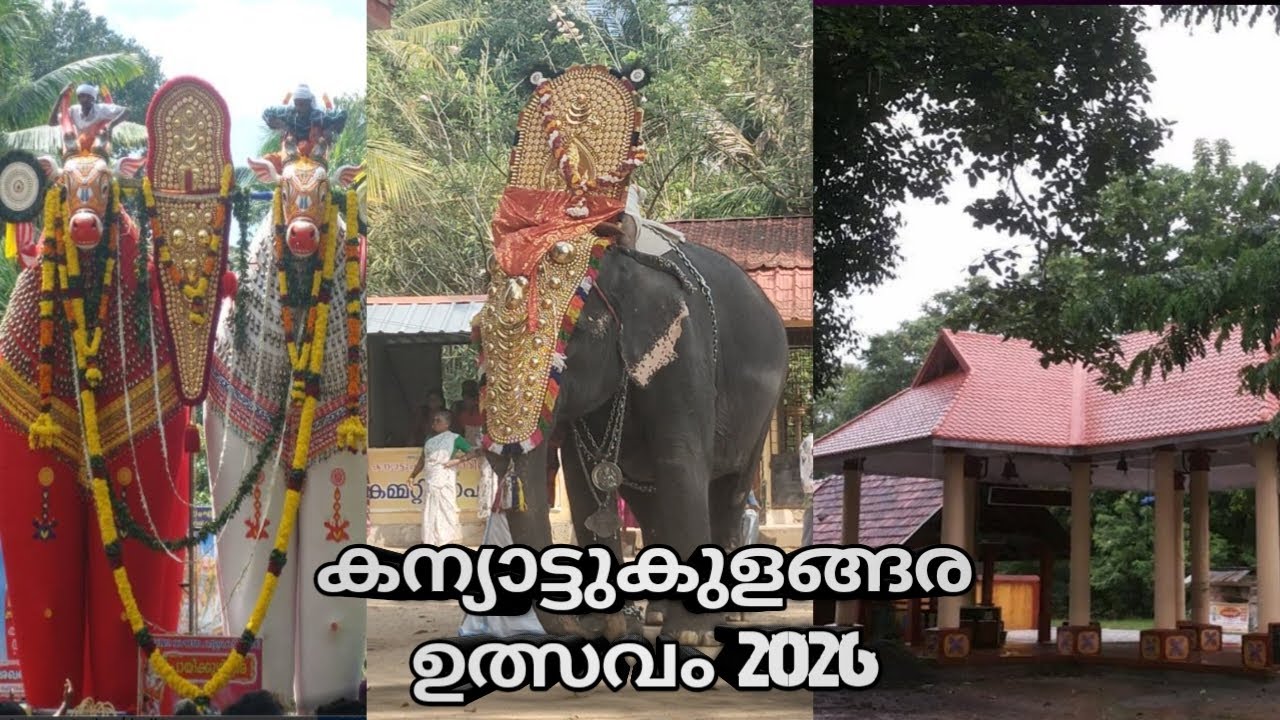 🔥ക്ഷേത്രോത്സവം | Kanyattukulangara Temple Ayaparambu🙏🙏🙏 #temple #celebration #alappuzha 