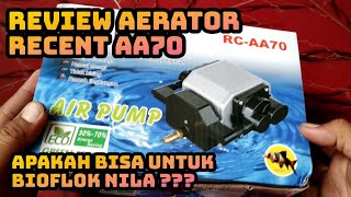 Mesin Aerator Pompa Gelembung Udara Aquarium Akuarium Kolam 8 Lubang RECENT RC AA 70 sekelas Yamano