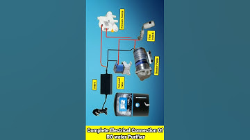 Complete Electrical Connection Of RO water Purifier #shorts #short #electrical
