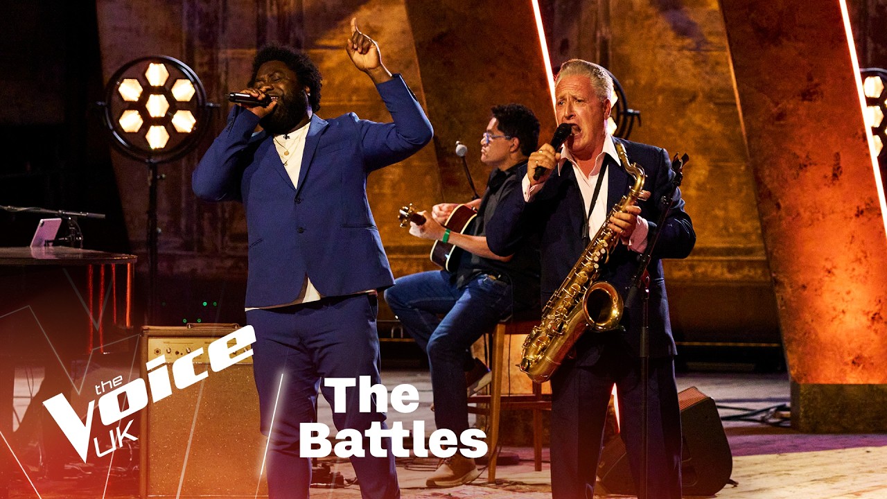 Ray and Cris perform 'For Once In My Life' by Stevie Wonder | The Voice UK
