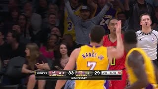 Quarter 2 One Box Video :Lakers Vs. Hawks, 3/4/2016 12:00:00 AM