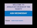 ACTBC 2021 ASH WEDNESDAY SERVICE