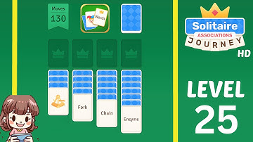 Solitaire Associations Level 25 Solution Walkthrough