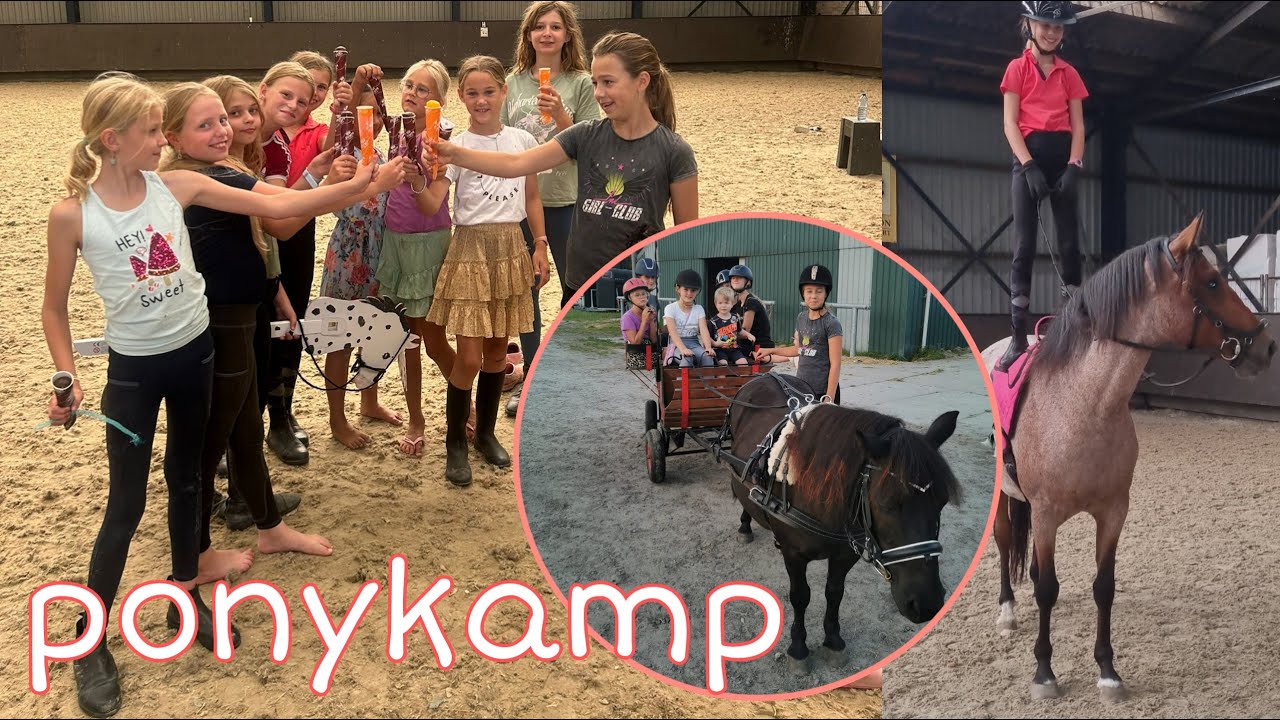 3 dagen PONYKAMP met de Orcaruiters ||vlog 179