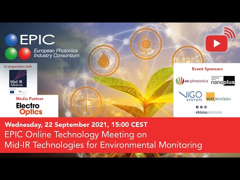 EPIC Online Technology Meeting on Mid-IR Technologies for Environmental Monitoring