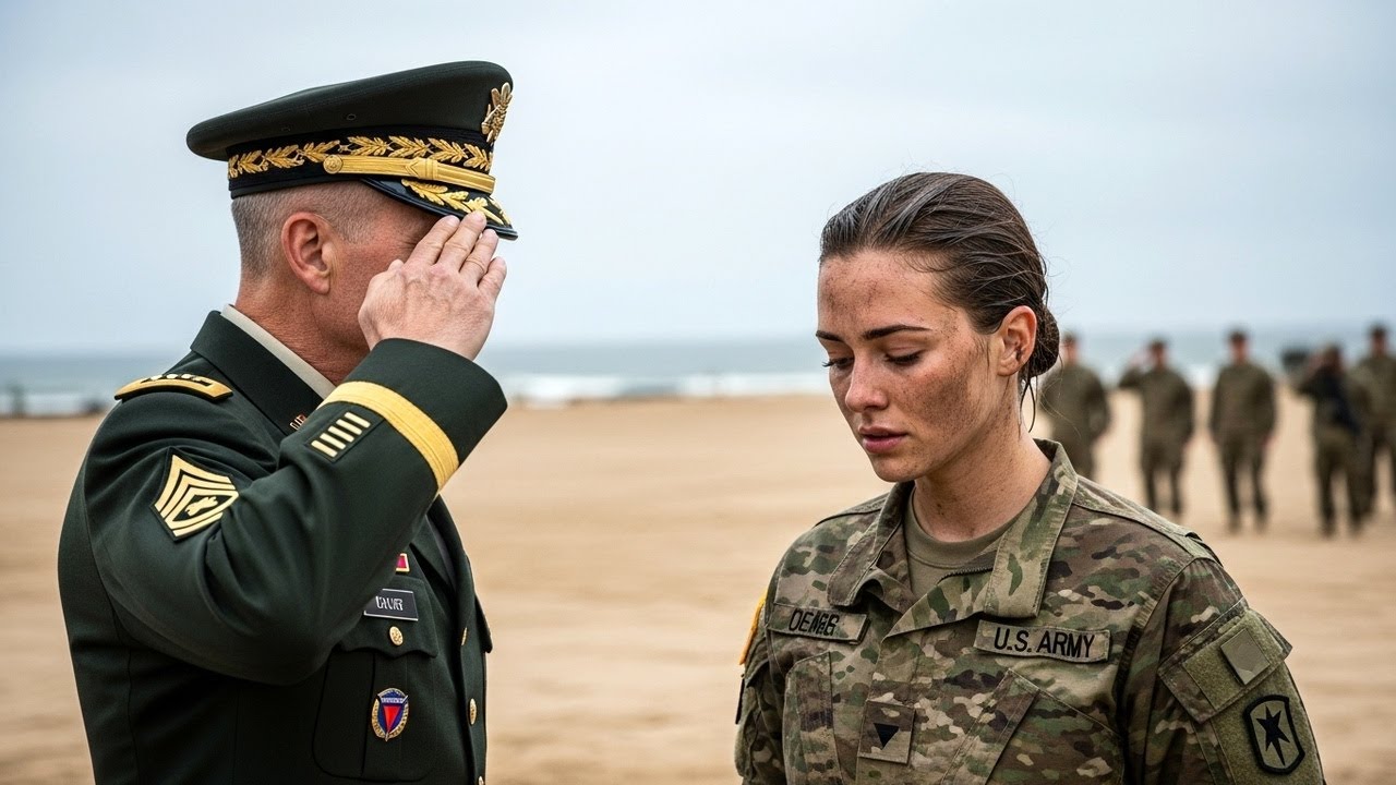 Była ignorowana przez wszystkich, dopóki nie zasalutował jej czterogwiazdkowy generał.