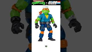 Teenage Mutant Ninja Turtles x G.I. Joe Mikey x Shipwreck Action Figure SHORT