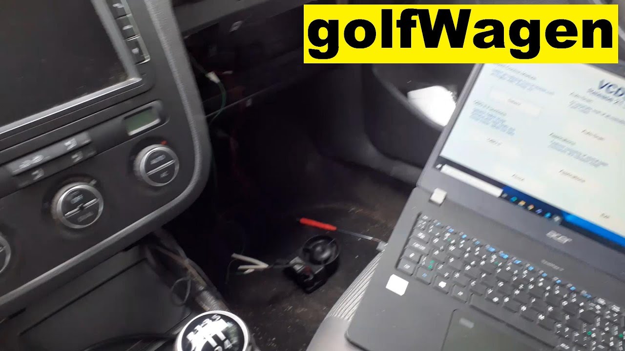 Персонализиране и настройка VW Golf 5 2005-2009 – Alarmsyst