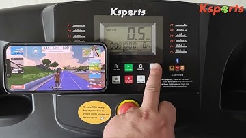 Ksports Treadmill KSU5001 Connecting to Kinomap