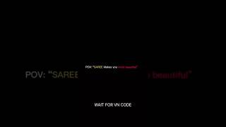 New VN Template Code | Saree Status Video Editing | Me and My Early 2000s Playlist 🤫✨