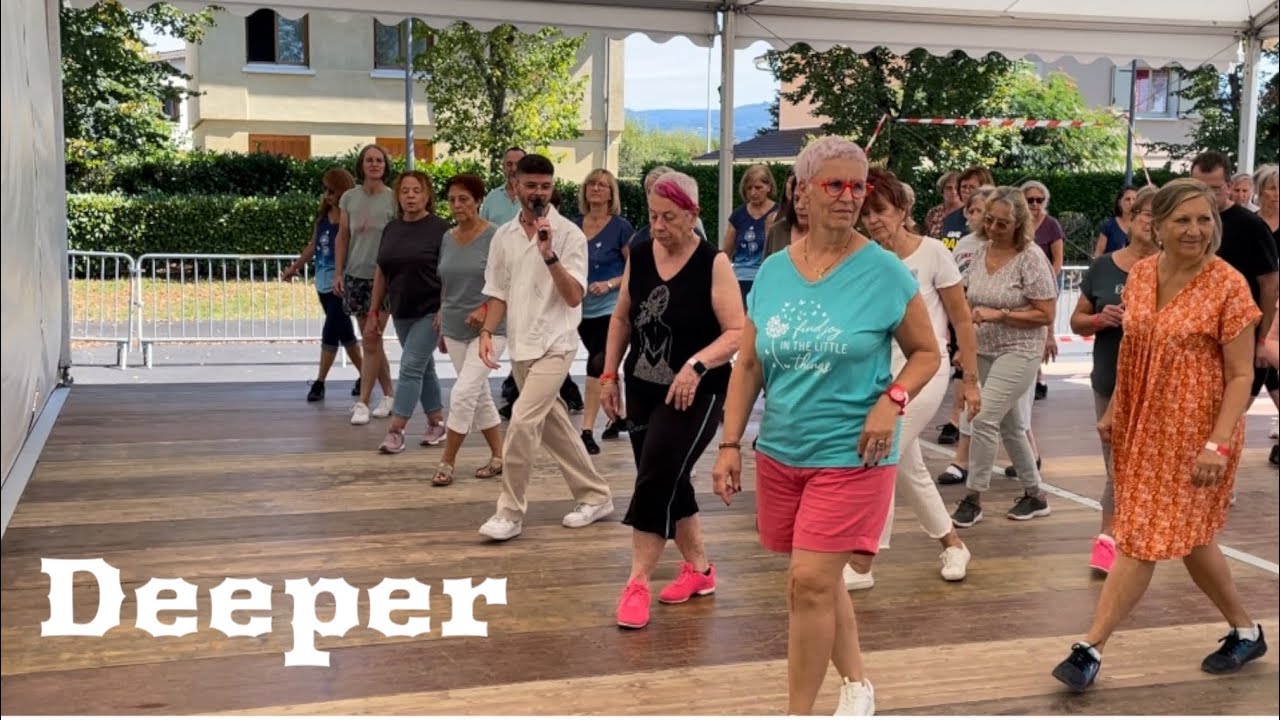 Deeper Line Dance de Grégory Danvoie (BEL) 