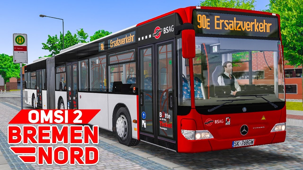 OMSI 2: BREMEN NORD #9: Durch enge Straßen als SCHIENENERSATZVERKEHR | BUS-SIMULATOR