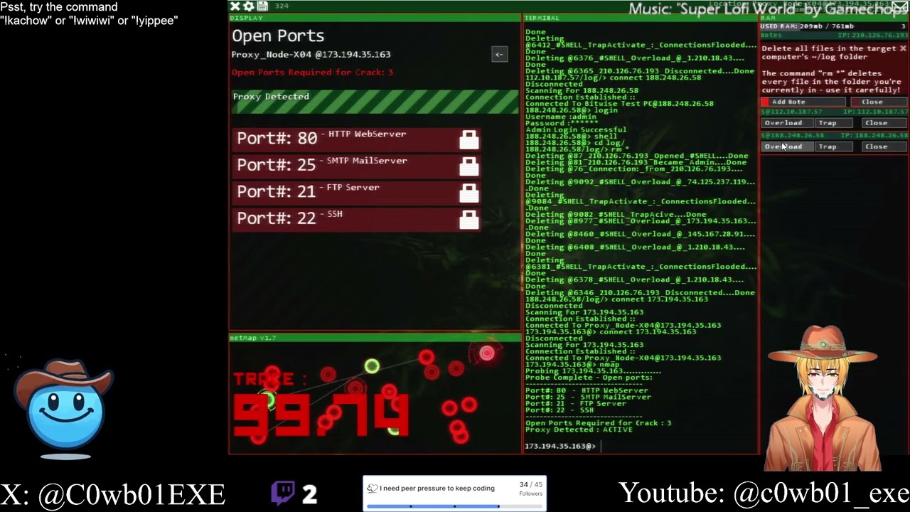 💻 Hacknet Pt. 2 – Deeper Into the Terminal Abyss 🤠🔥